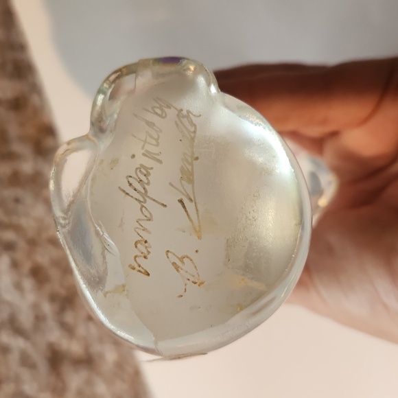 *Rare* Signed Fenton Opalescent Cat Figurine - Picture 3 of 7